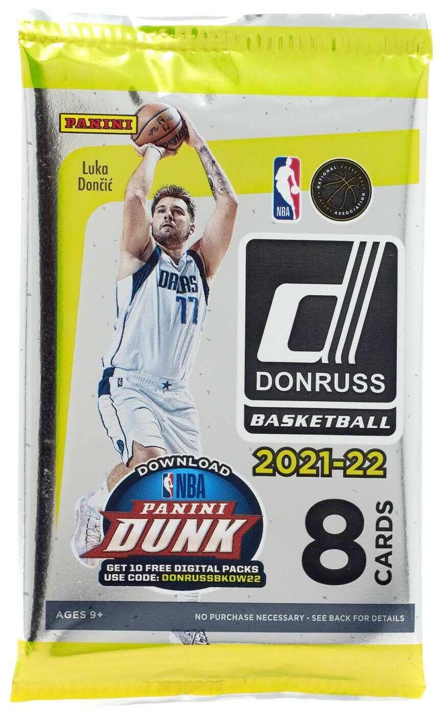 PANINI DONRUSS NBA 20212022 Booster Pack Big Shot's Cards & Collectibles